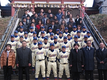 ２０１３年　必勝祈願祭＆新年会